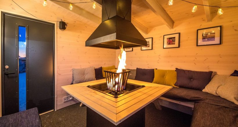 Skreddersydd ute grill til grillhytte Skreddersydd ute grill til grillhytte