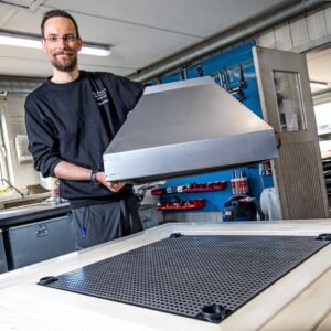 Firkantgrill røykhette chr føre as