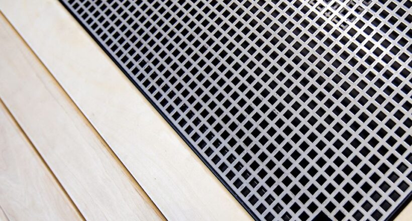 Detalj firkantgrill grillrist Detalj firkantgrill grillrist